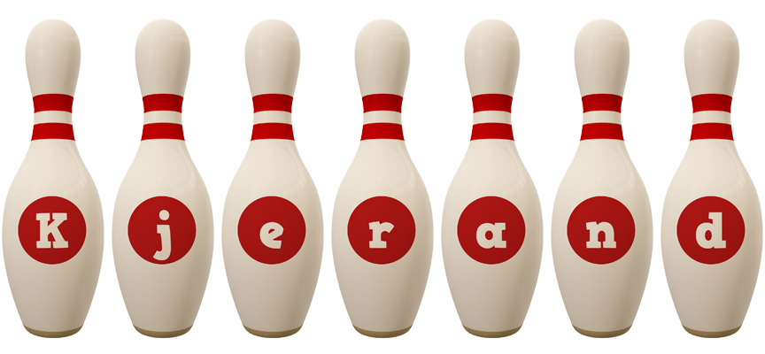 Kjerand bowling-pin logo