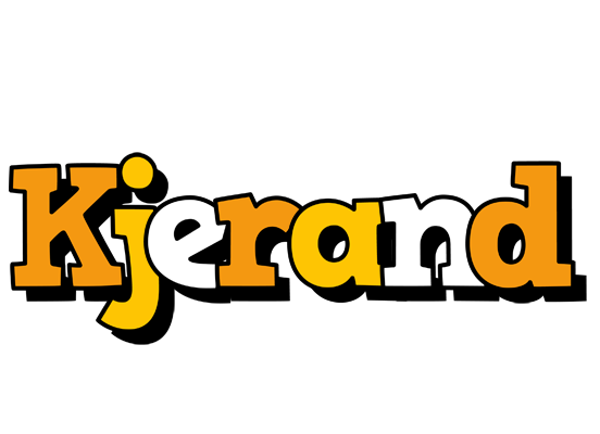 Kjerand cartoon logo