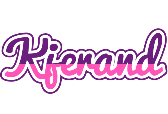 Kjerand cheerful logo