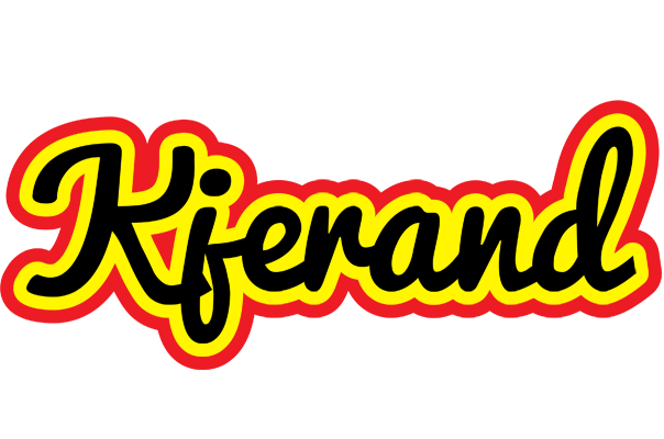 Kjerand flaming logo