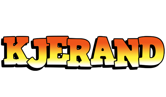 Kjerand sunset logo