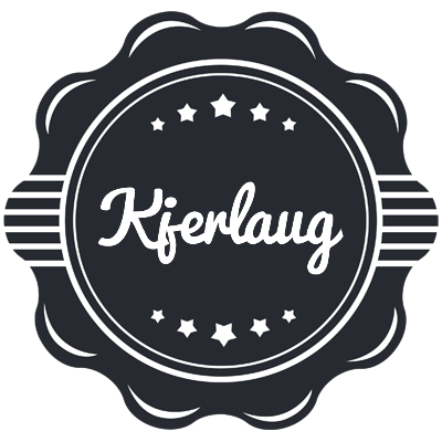 Kjerlaug badge logo