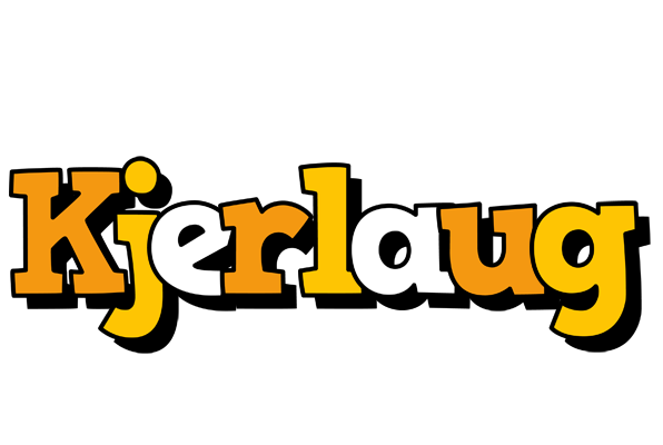 Kjerlaug cartoon logo