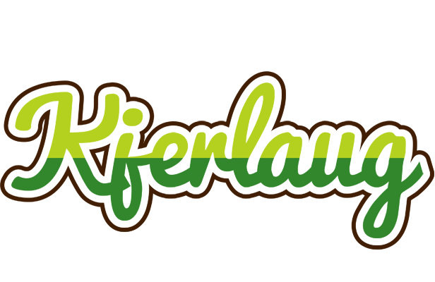 Kjerlaug golfing logo