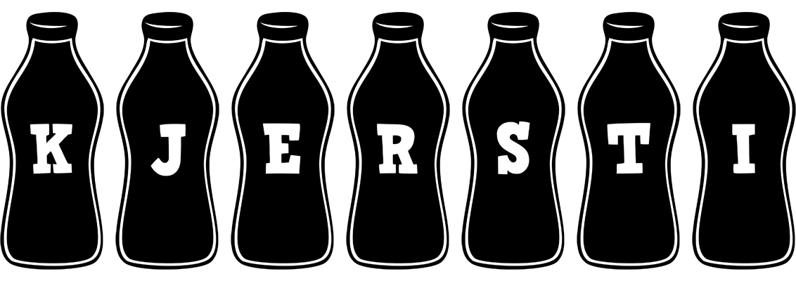 Kjersti bottle logo