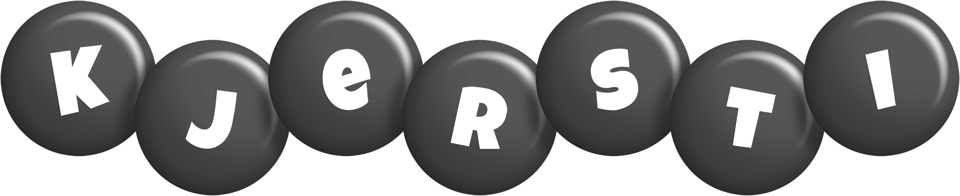 Kjersti candy-black logo