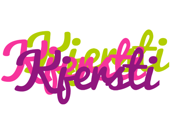 Kjersti flowers logo
