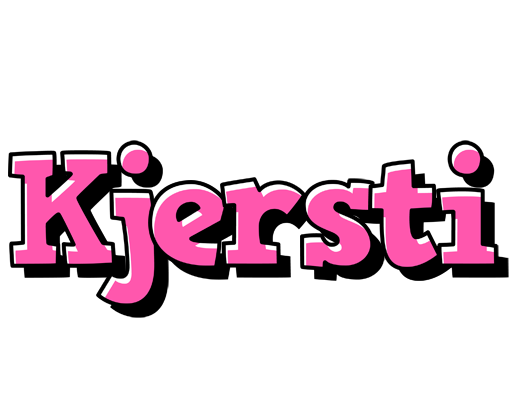 Kjersti girlish logo