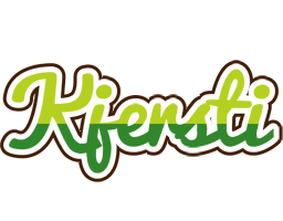 Kjersti golfing logo