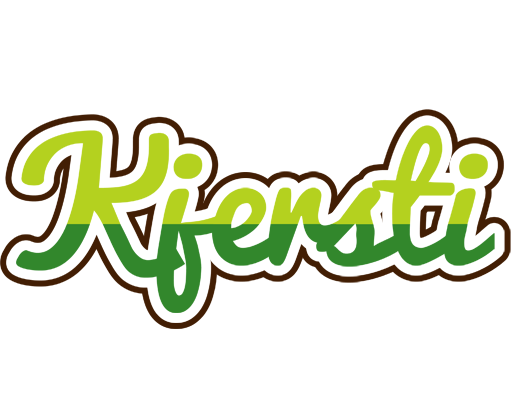 Kjersti golfing logo