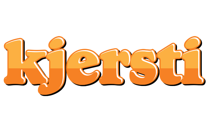Kjersti orange logo