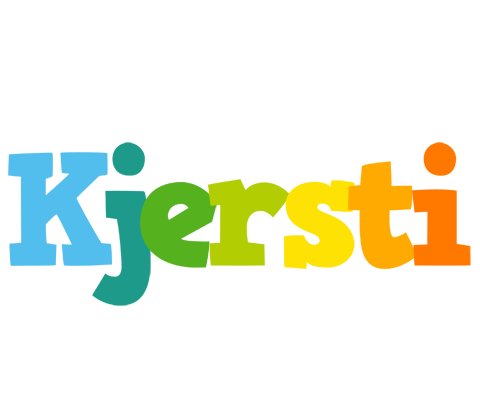 Kjersti rainbows logo