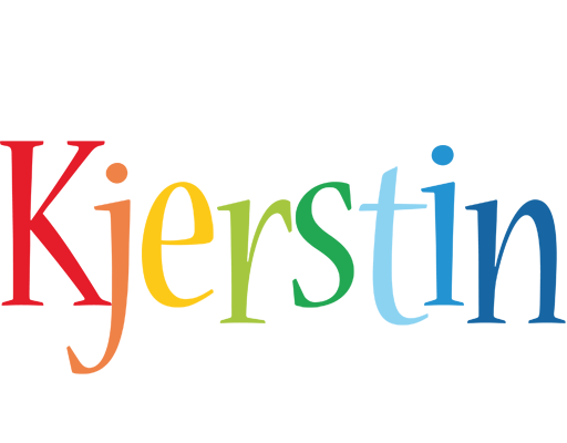 Kjerstin birthday logo