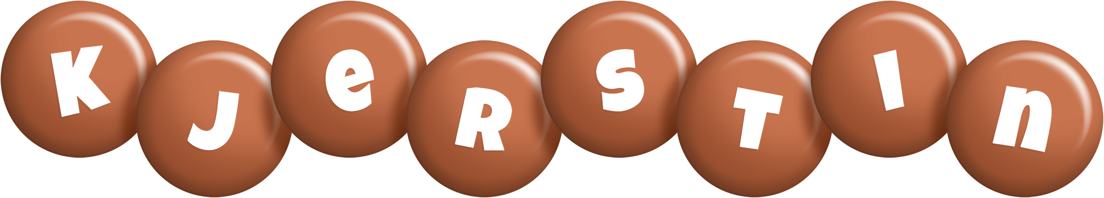 Kjerstin candy-brown logo