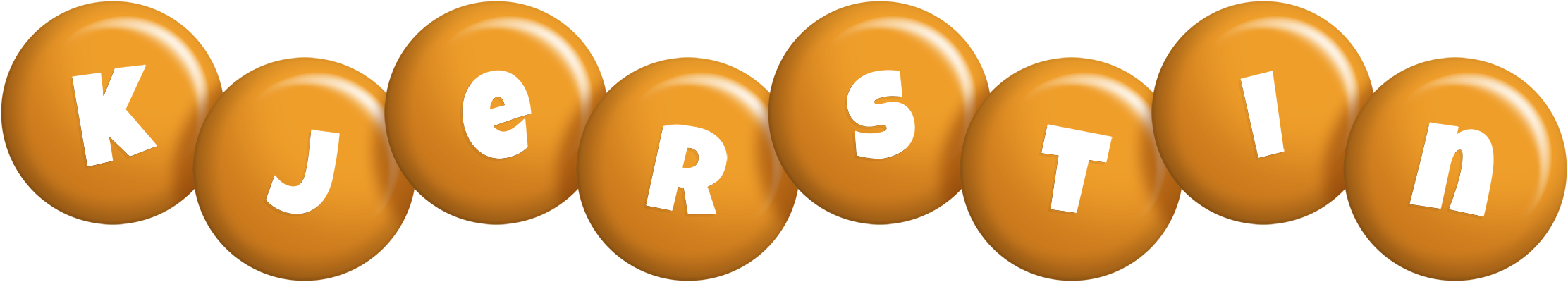 Kjerstin candy-orange logo