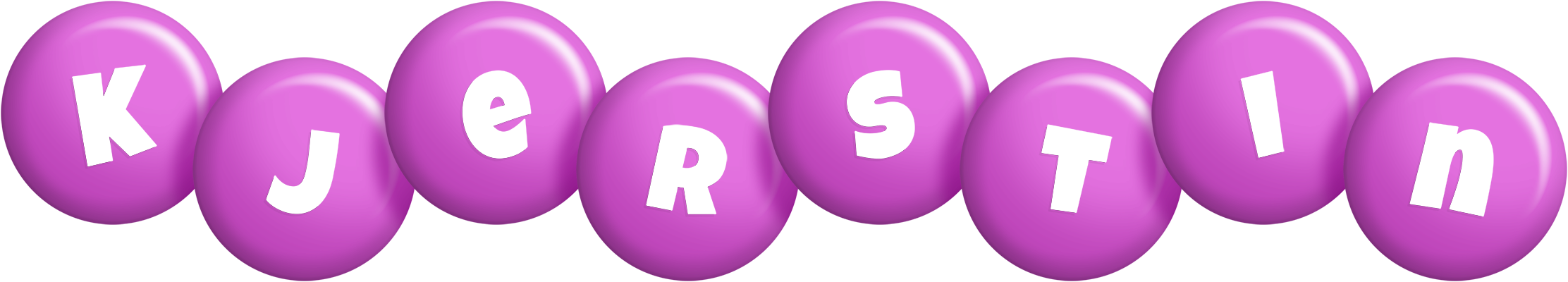 Kjerstin candy-purple logo