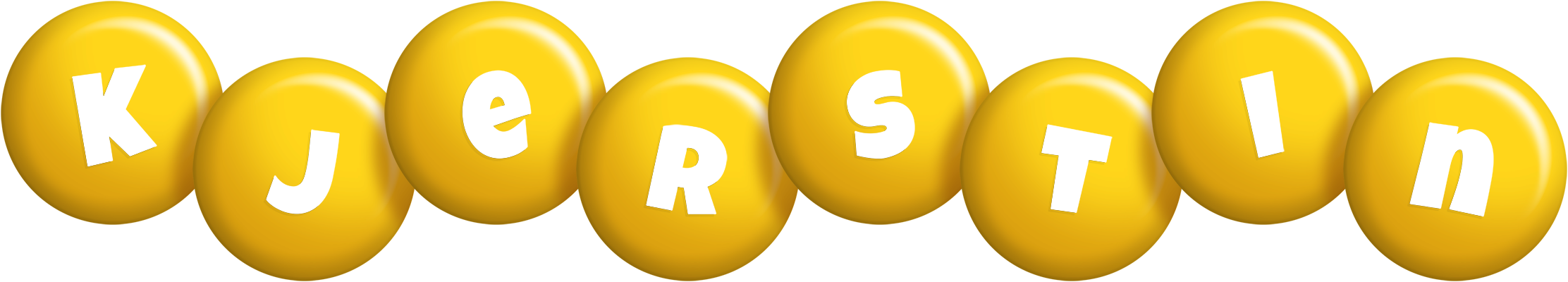 Kjerstin candy-yellow logo