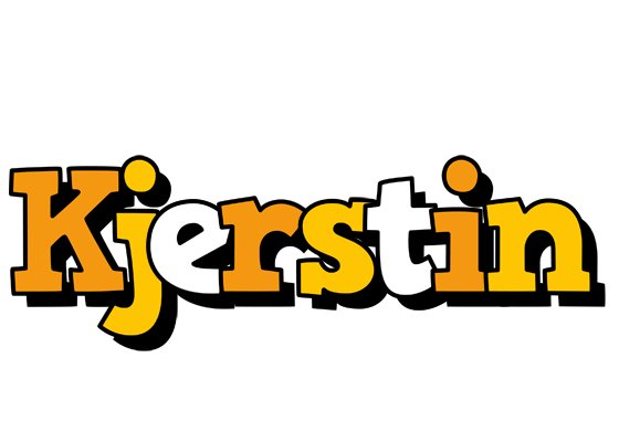 Kjerstin cartoon logo