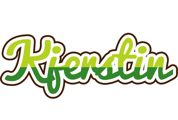 Kjerstin golfing logo