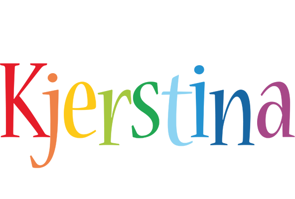 Kjerstina birthday logo