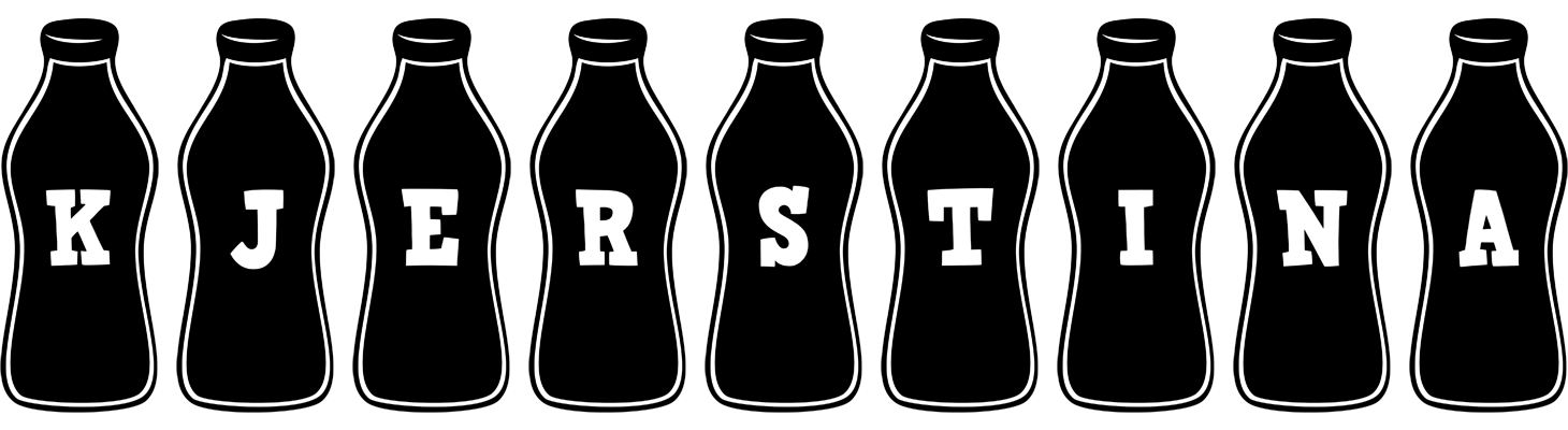Kjerstina bottle logo