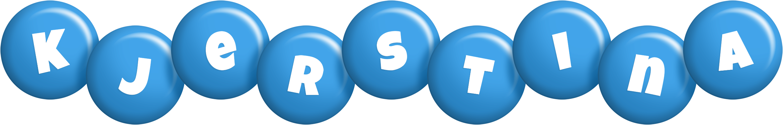 Kjerstina candy-blue logo