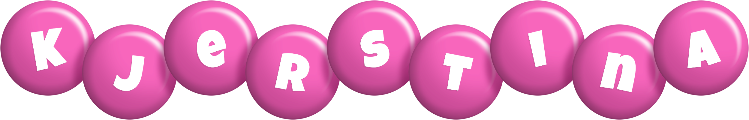Kjerstina candy-pink logo
