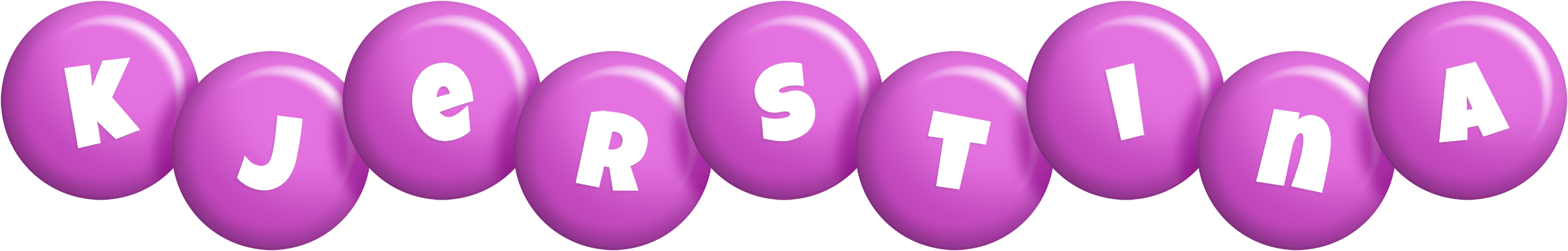 Kjerstina candy-purple logo