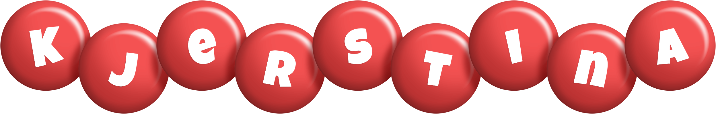 Kjerstina candy-red logo