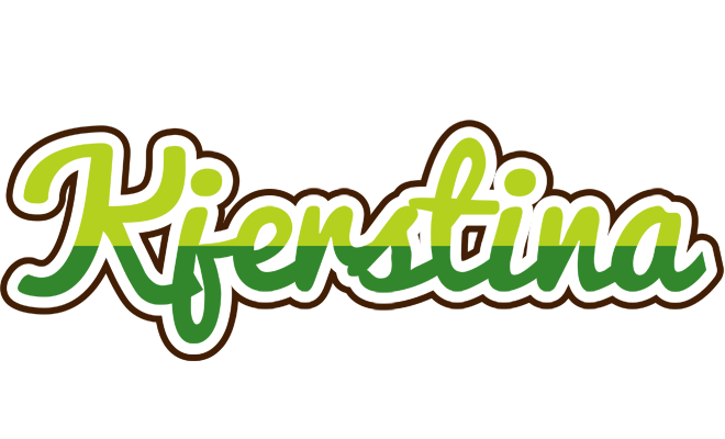 Kjerstina golfing logo