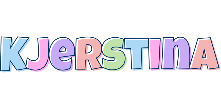Kjerstina pastel logo