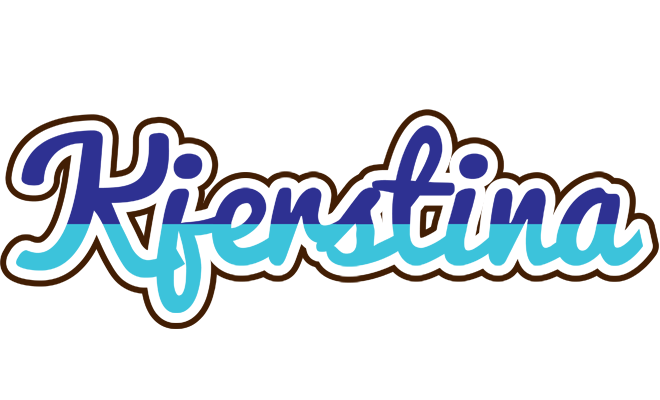 Kjerstina raining logo