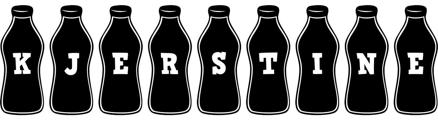 Kjerstine bottle logo