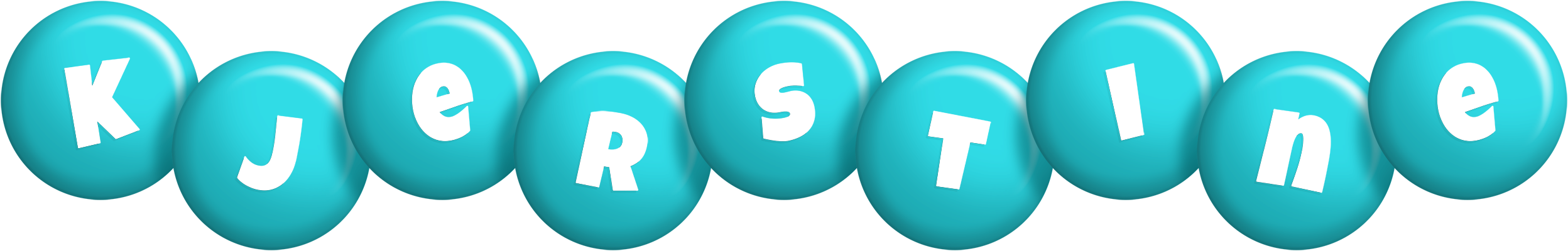 Kjerstine candy-azur logo