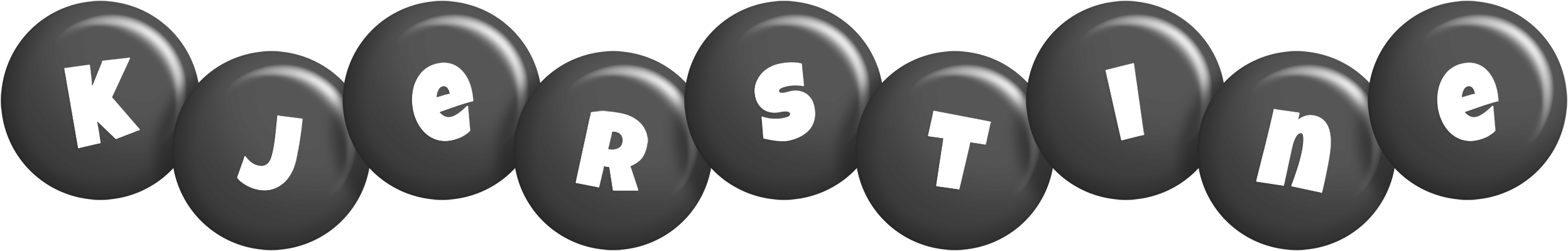 Kjerstine candy-black logo