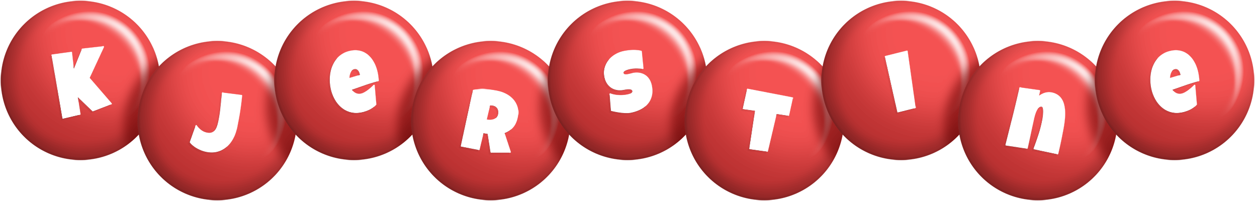 Kjerstine candy-red logo