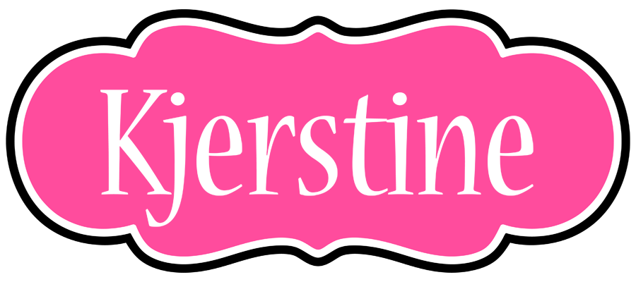 Kjerstine invitation logo