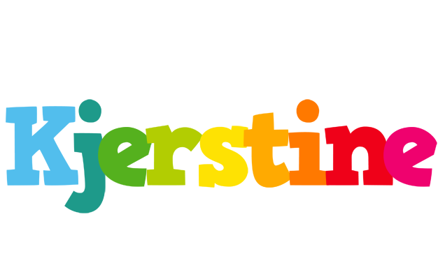 Kjerstine rainbows logo