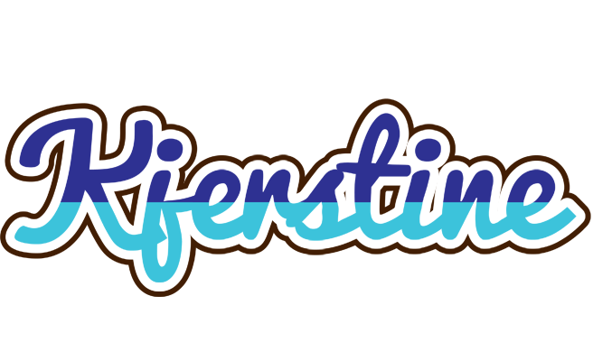 Kjerstine raining logo