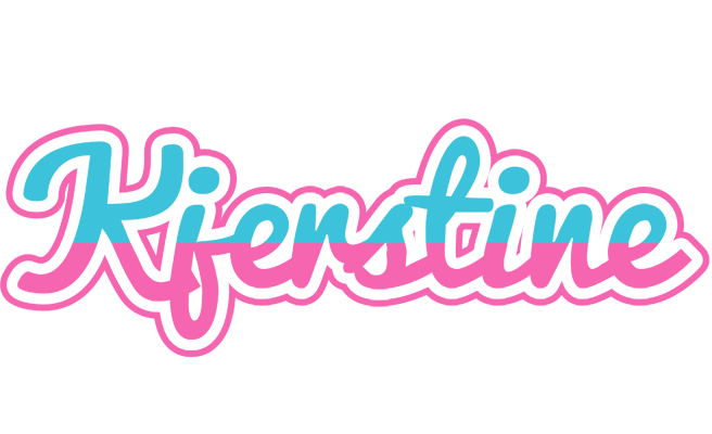 Kjerstine woman logo