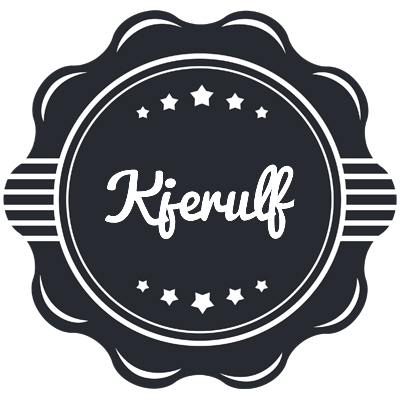 Kjerulf badge logo