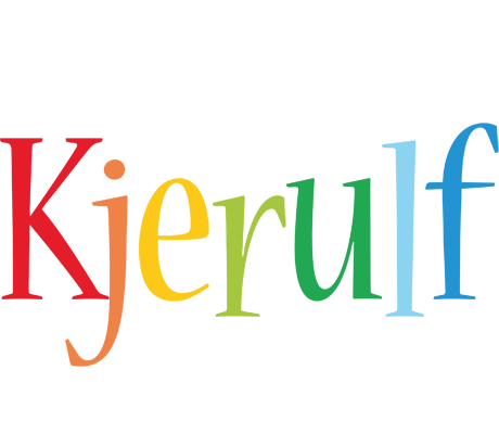 Kjerulf birthday logo