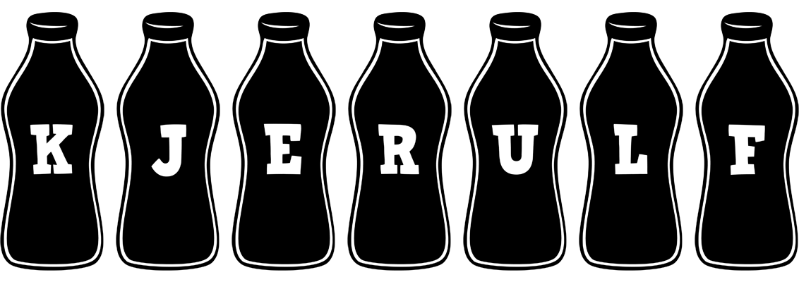 Kjerulf bottle logo