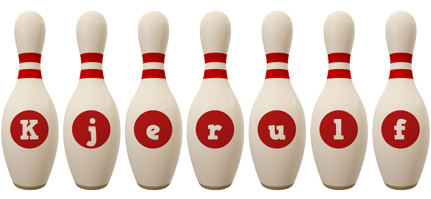 Kjerulf bowling-pin logo