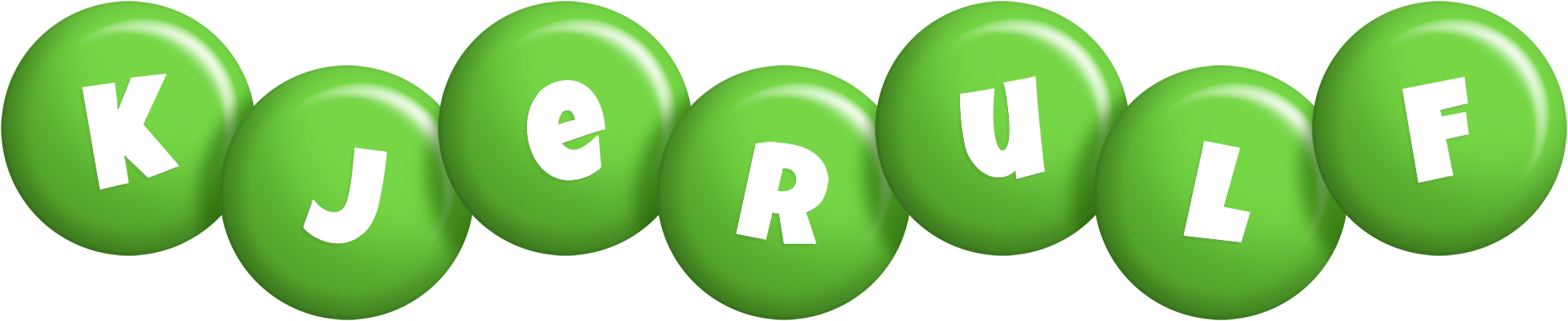 Kjerulf candy-green logo