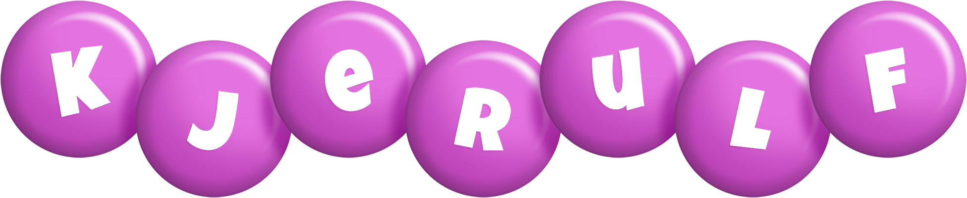 Kjerulf candy-purple logo