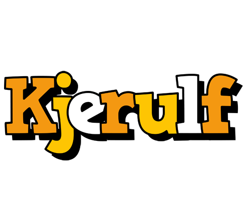 Kjerulf cartoon logo