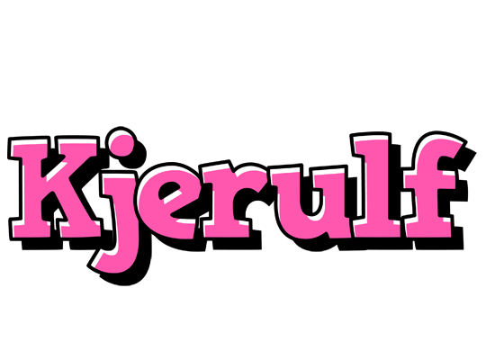 Kjerulf girlish logo