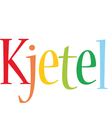 Kjetel birthday logo