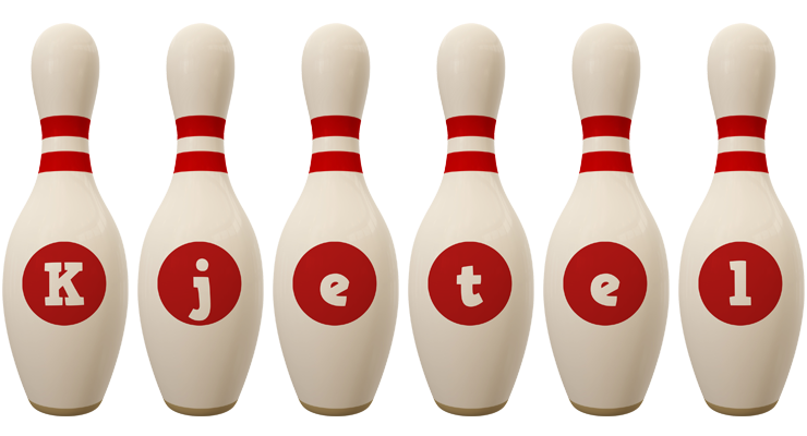 Kjetel bowling-pin logo